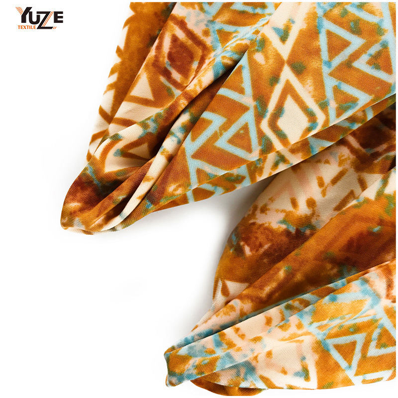 YZS20-528-4 fdyスパンデックスプリント