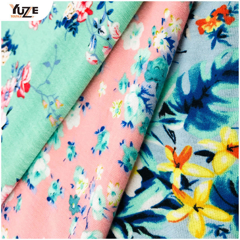 YZGTP-ES1018-2レーヨンジャージースパンデックスプリント