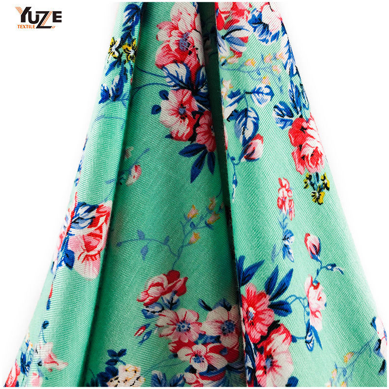 YZGTP-ES1018-2レーヨンジャージースパンデックスプリント