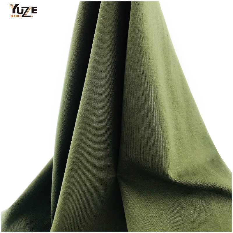 YZK-080029 40S CTNスパンジャージー付き酵素ウォッシュクールタッチ