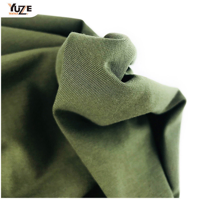 YZK-080029 40S CTNスパンジャージー付き酵素ウォッシュクールタッチ