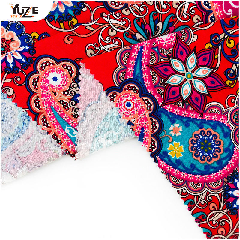 yzmy-170715 rayon oeスパンデックスプリント