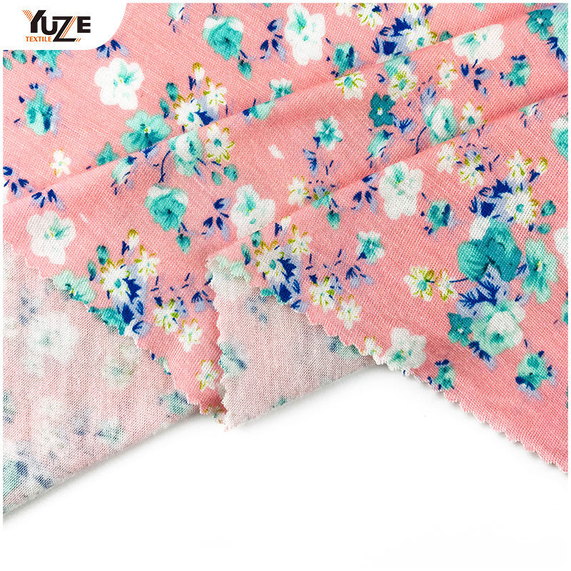 YZS15-413レーヨンジャージースパンデックスプリント