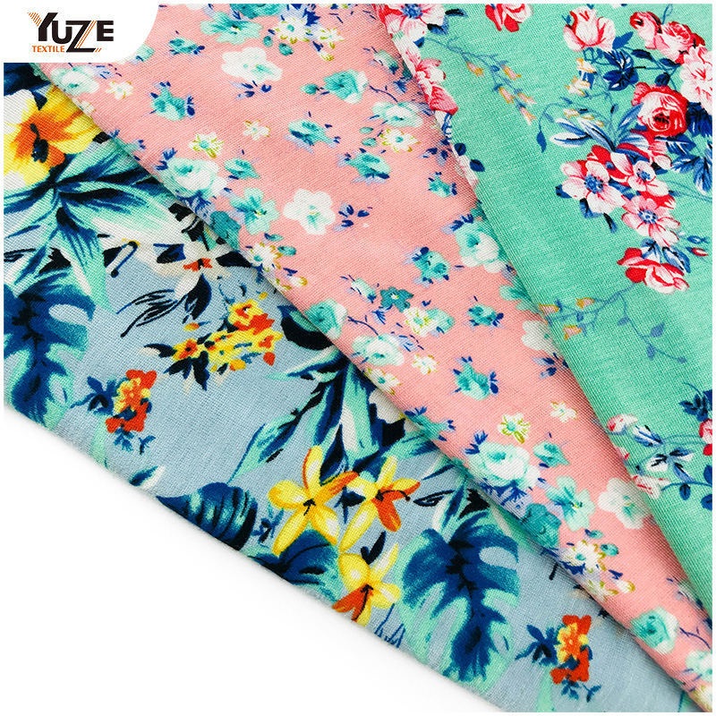 YZS15-413レーヨンジャージースパンデックスプリント