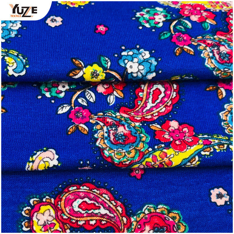 YZS16-319 RAYON OE SPANDEXプリント