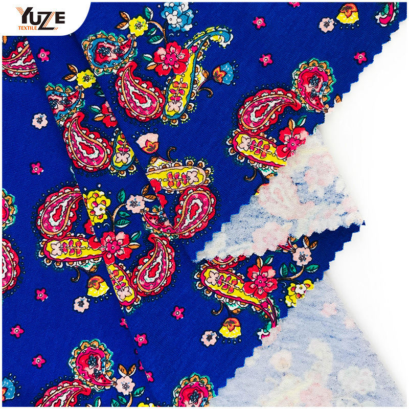 YZS16-319 RAYON OE SPANDEXプリント