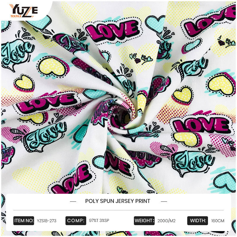 YZS18-273ポリスパンジャージープリント