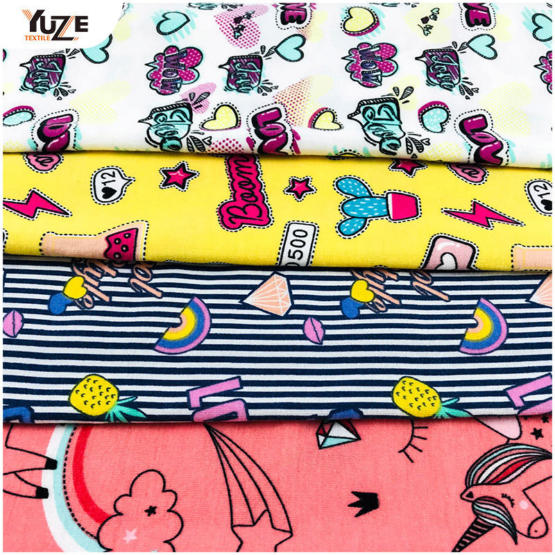 YZS18-278ポリスパンジャージースパンデックスプリント