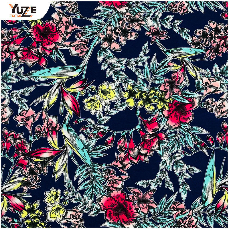 YZS18-417ポリスパンジャージースパンデックスプリント