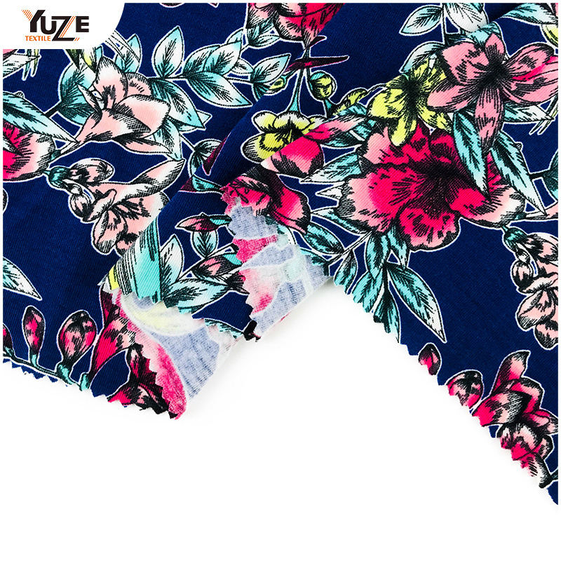 YZS18-417ポリスパンジャージースパンデックスプリント