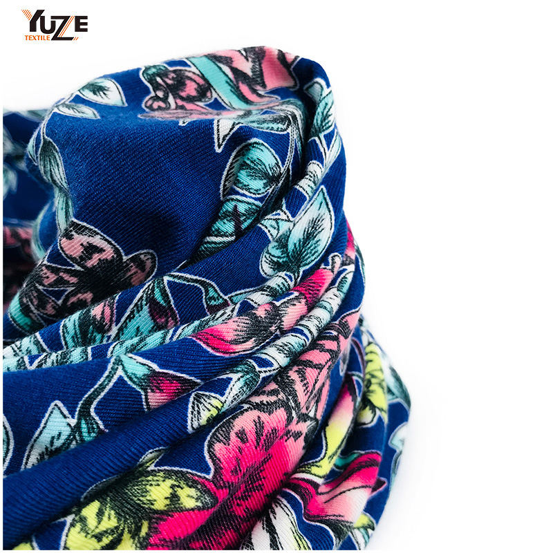 YZS18-417ポリスパンジャージースパンデックスプリント