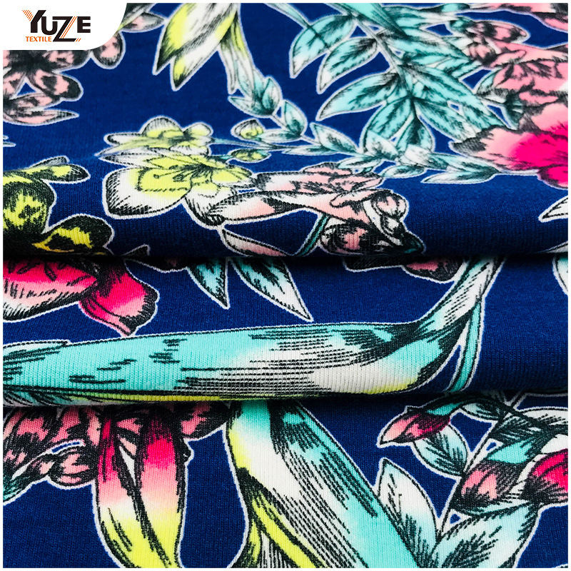 YZS18-417ポリスパンジャージースパンデックスプリント