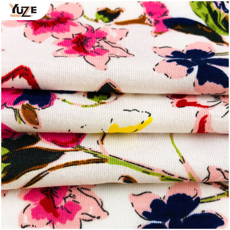 YZS18-455ポリスパンジャージースパンデックスプリント