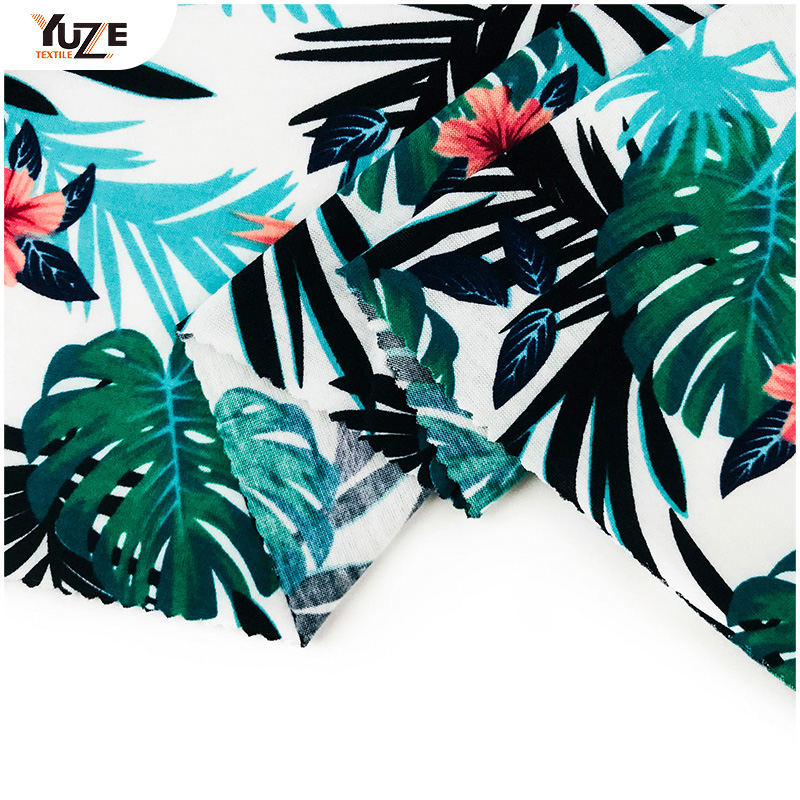 YZS18-701ポリスパンジャージースパンデックスプリント