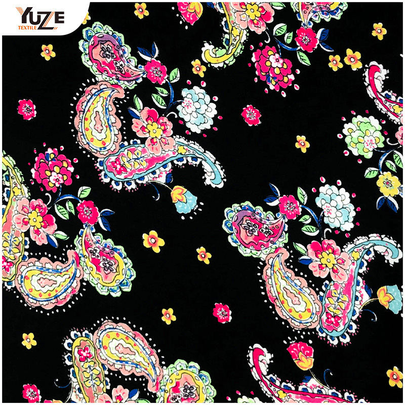 YZS20-119 RAYON OE SPANDEXプリント