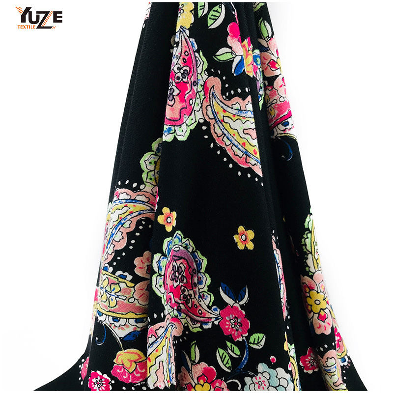 YZS20-119 RAYON OE SPANDEXプリント