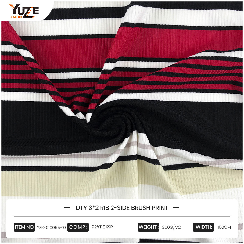Shaoxing Yuze Textile Co。、LtdのYZK-010055-10ファブリックの印刷プロセス