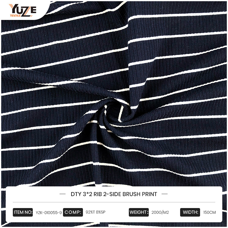 YZK-010055-9 DTY 3*2リブ2サイドブラシプリント