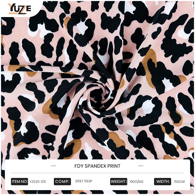 YZS20-125 fdyスパンデックスプリント