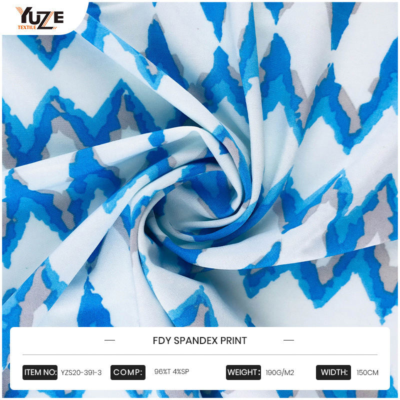yzs20-391-3 fdy spandexプリント