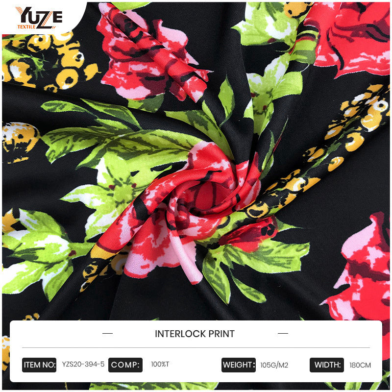 YZS20-394-5インターロックプリント