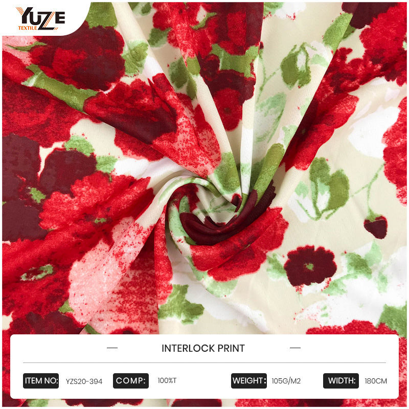 YZS20-394インターロックプリント