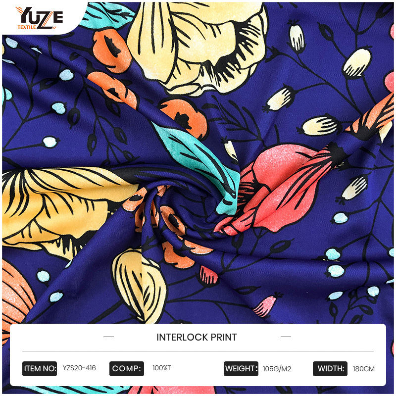 YZS20-416インターロックプリント