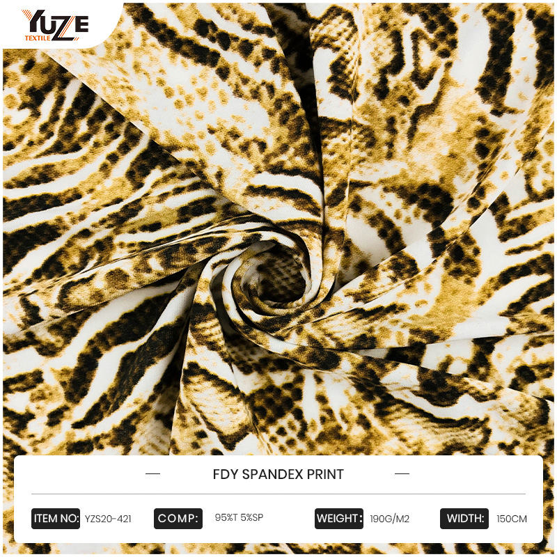 YZS20-421 fdyスパンデックスプリント