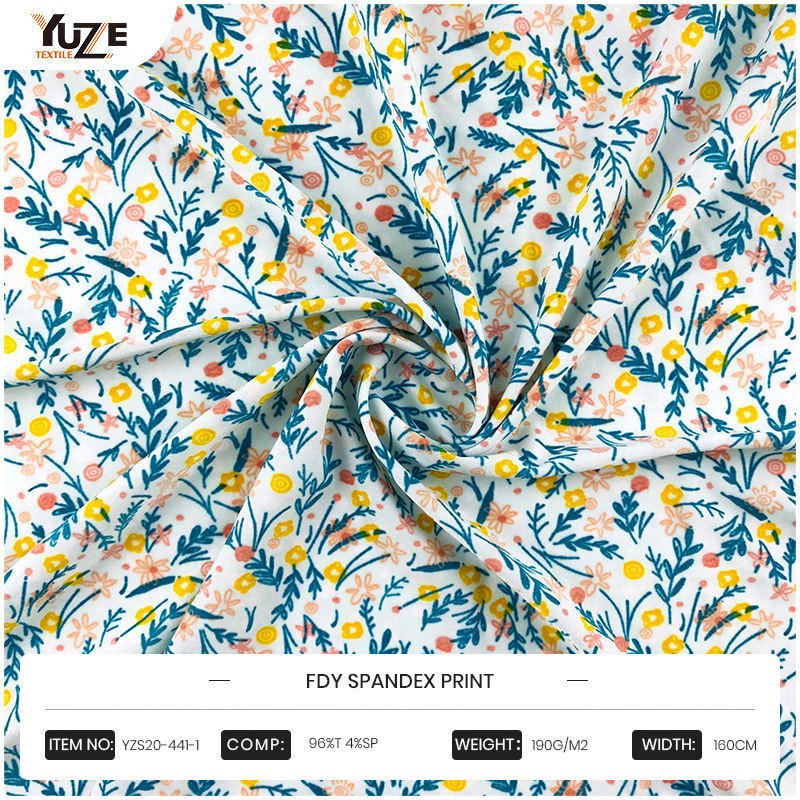 YZS20-441-1 fdyスパンデックスプリント