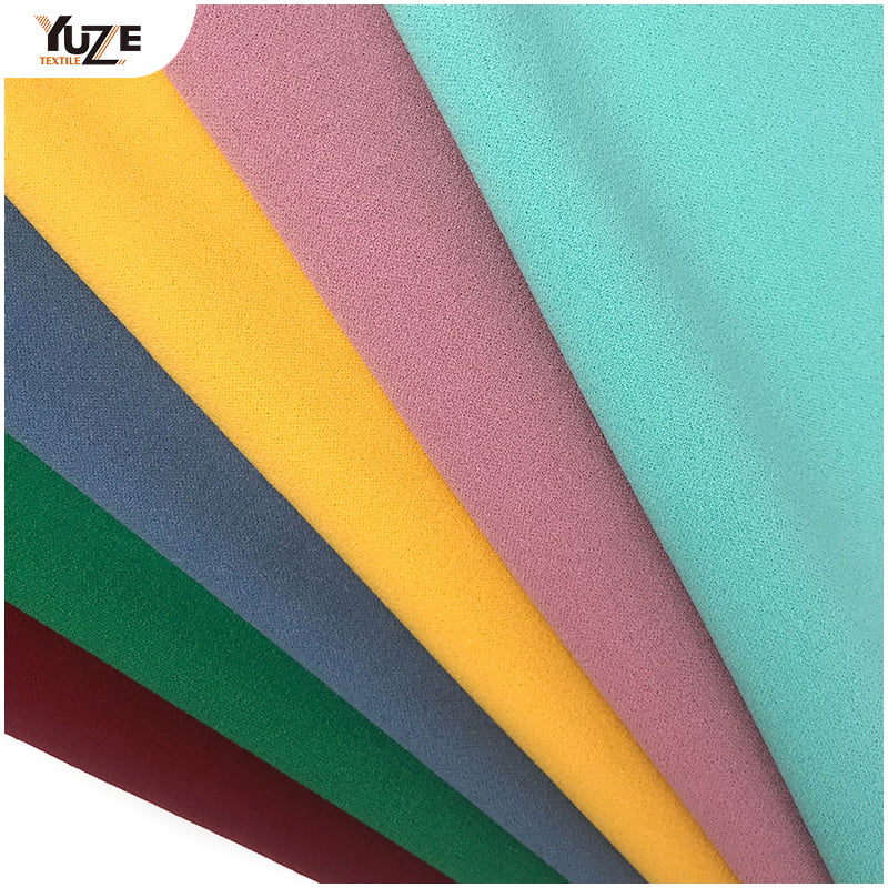 YZK-040009 T/SP False Twist Moss Crepe