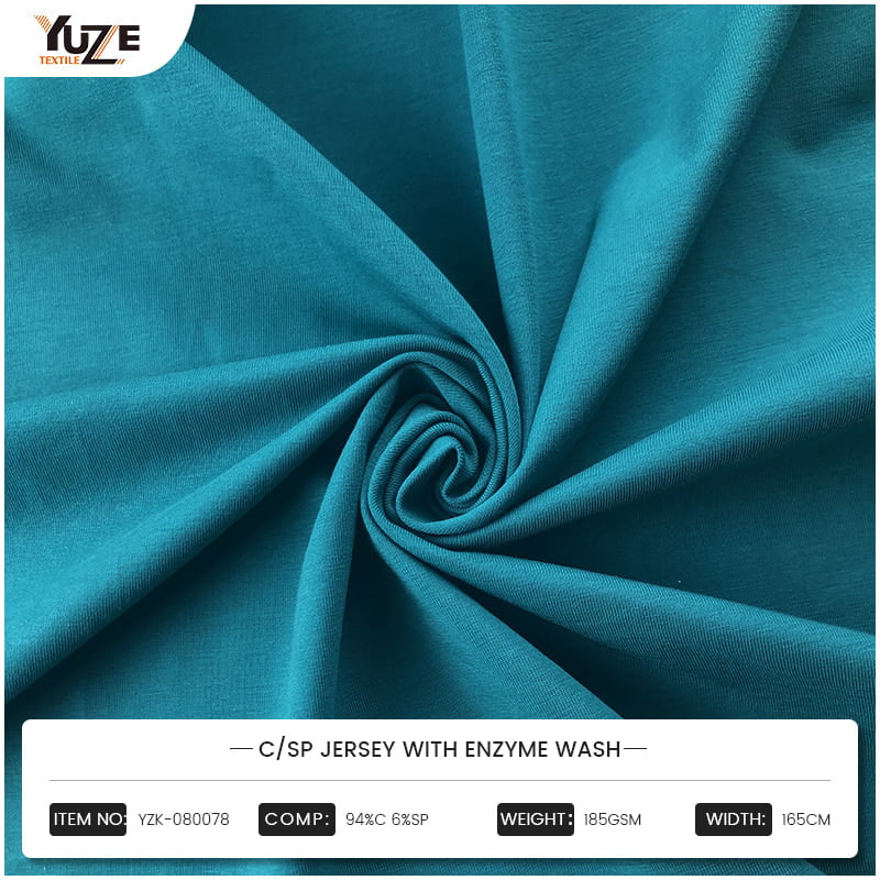 YZK-080078 CSPジャージー酵素洗浄