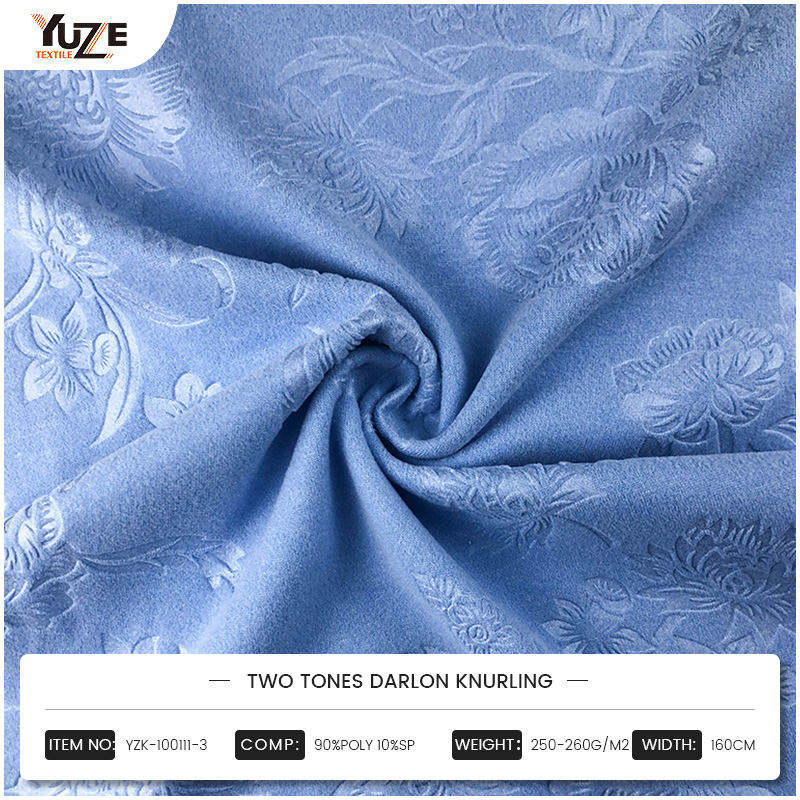 YZK-100111-3 2つのトーンDarlon Knurling