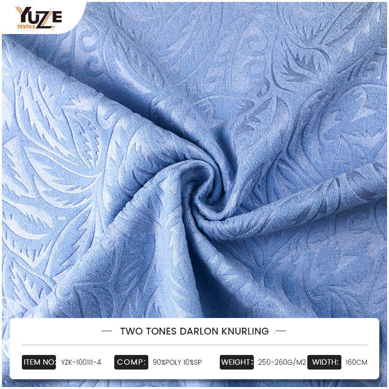 YZK-100111-4 2つのトーンDarlon Knurling